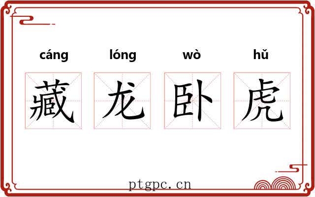 藏龙卧虎