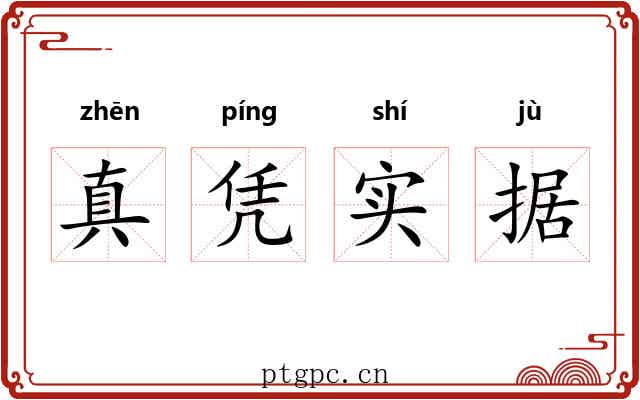 真凭实据