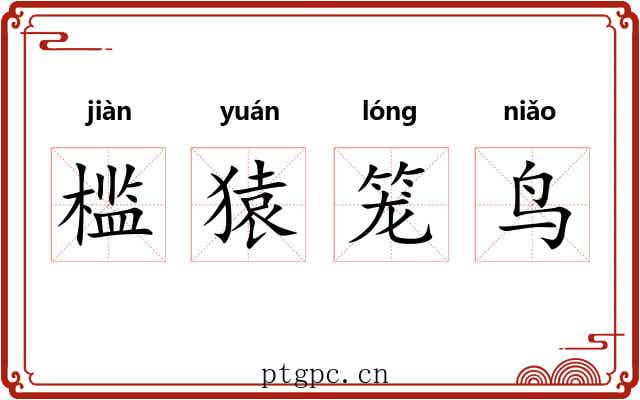 槛猿笼鸟