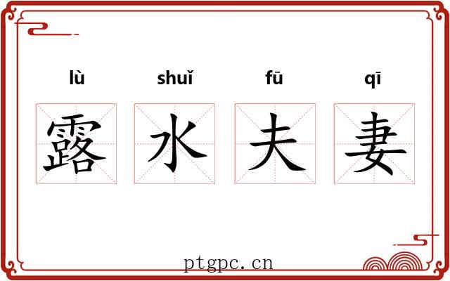露水夫妻