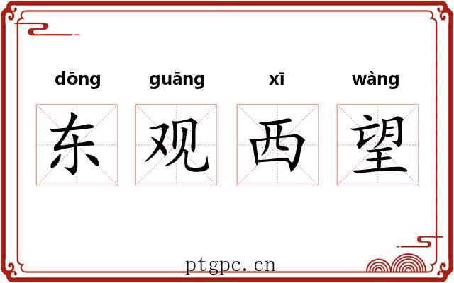 东观西望