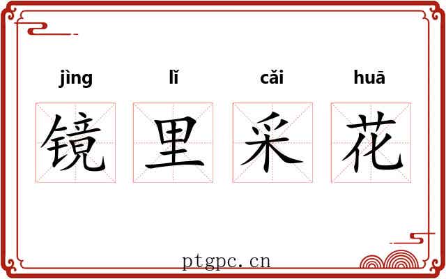 镜里采花