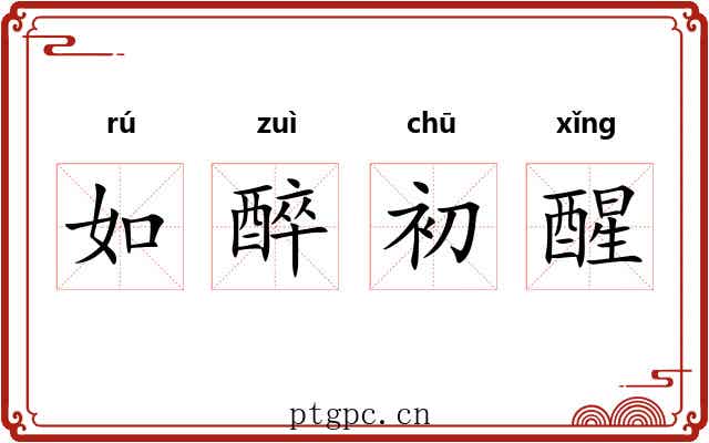 如醉初醒
