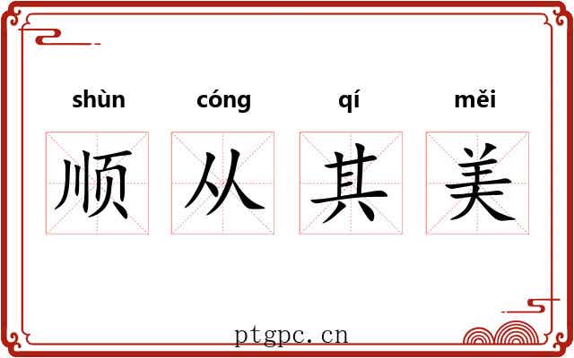 顺从其美