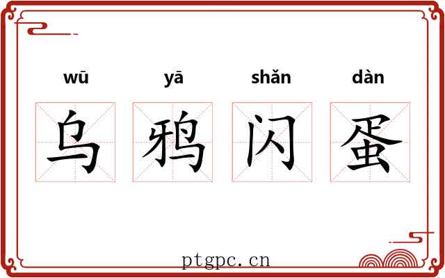 乌鸦闪蛋