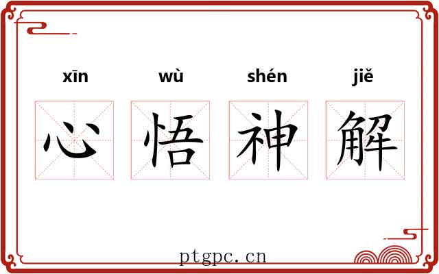 心悟神解