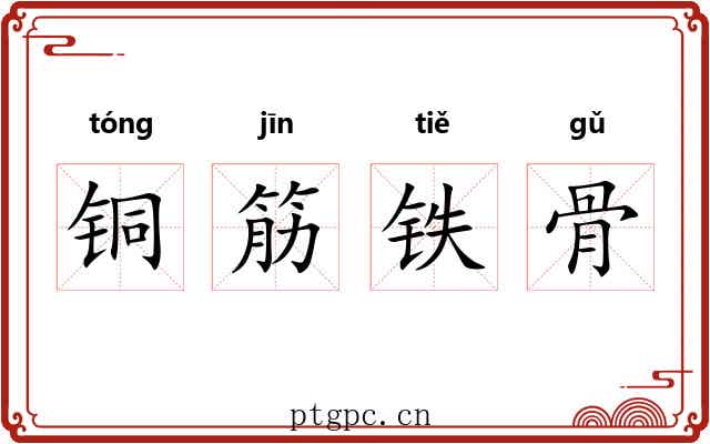 铜筋铁骨
