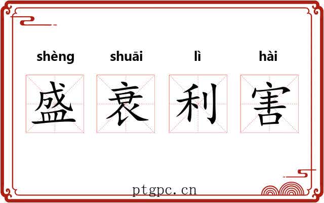盛衰利害