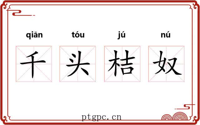 千头桔奴