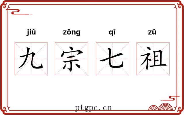 九宗七祖