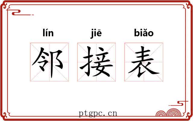 邻接表 邻接表