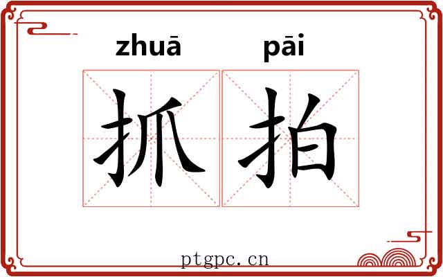 抓拍