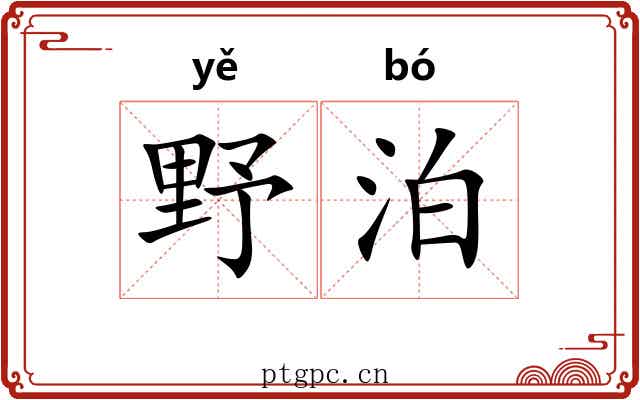 野泊 野泊