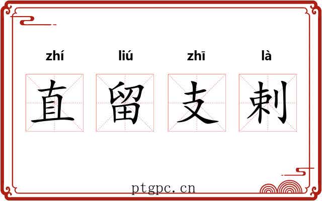 直留支剌
