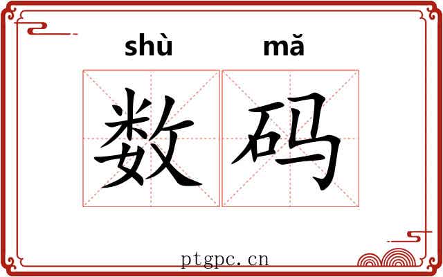 数码 数码