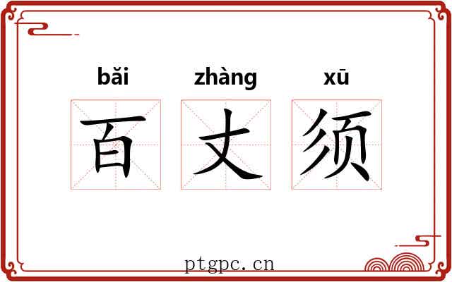 百丈须