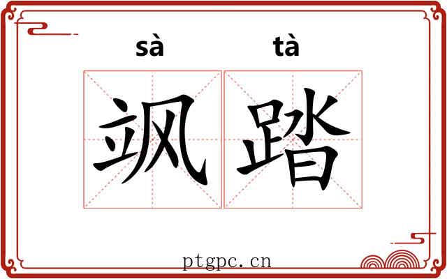 飒踏