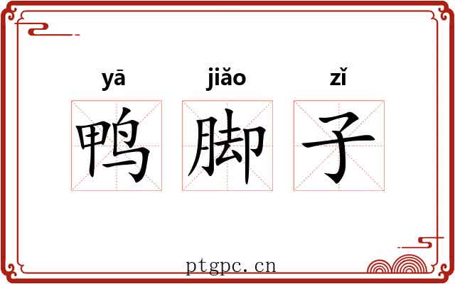 鸭脚子