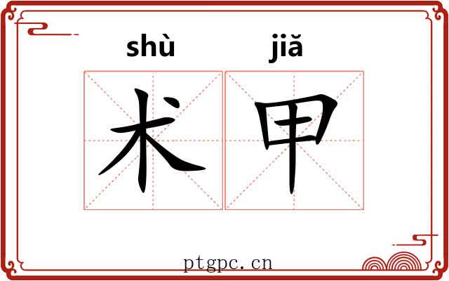 术甲
