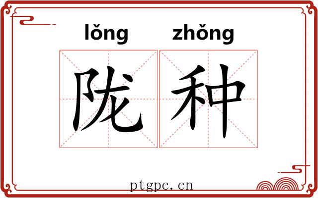 陇种 陇种