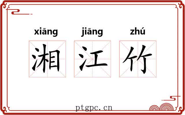 湘江竹