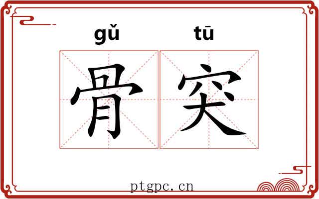 骨突 骨突