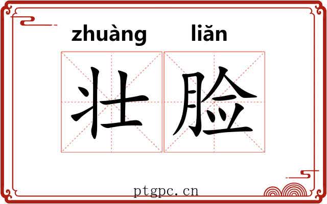 壮脸