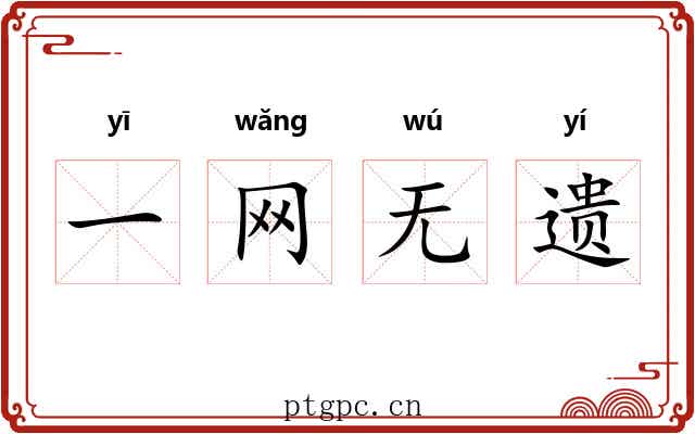 一网无遗