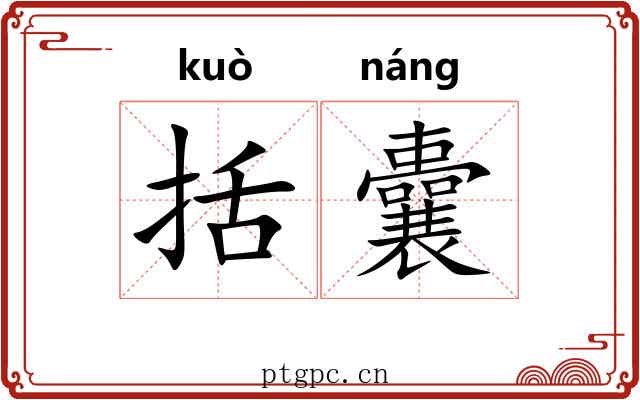 括囊