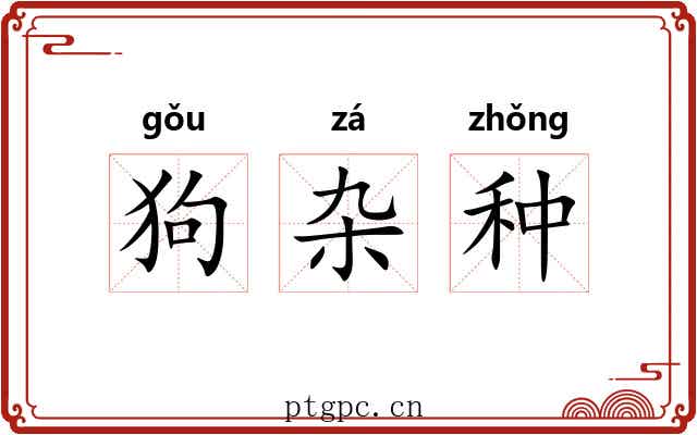 狗杂种