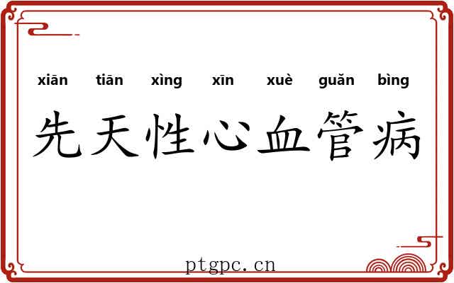 先天性心血管病 先天性心血管病