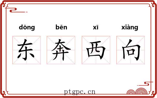 东奔西向 东奔西向
