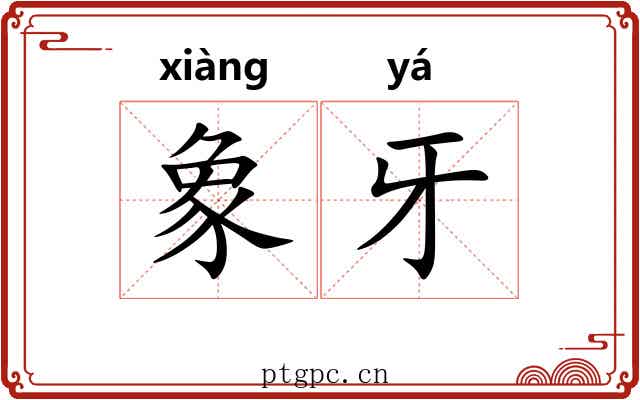 象牙 象牙