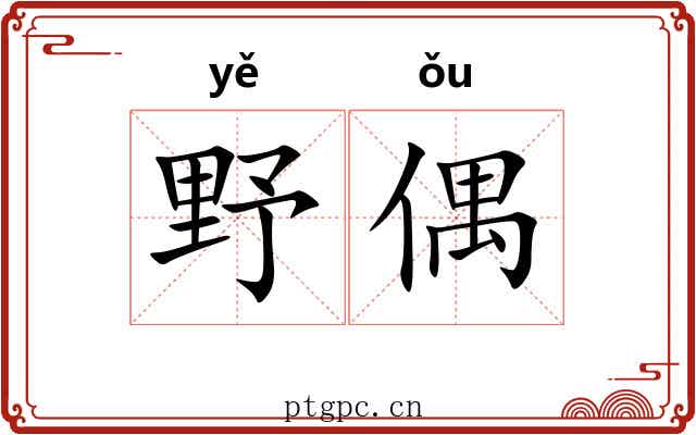 野偶