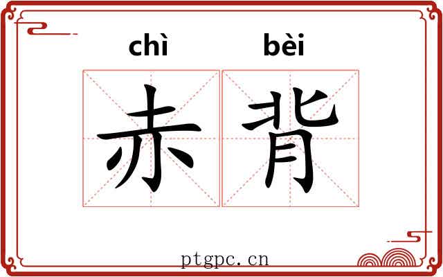 赤背 赤背