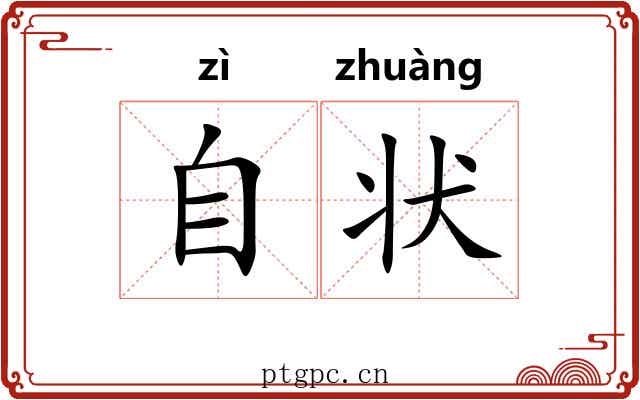 自状