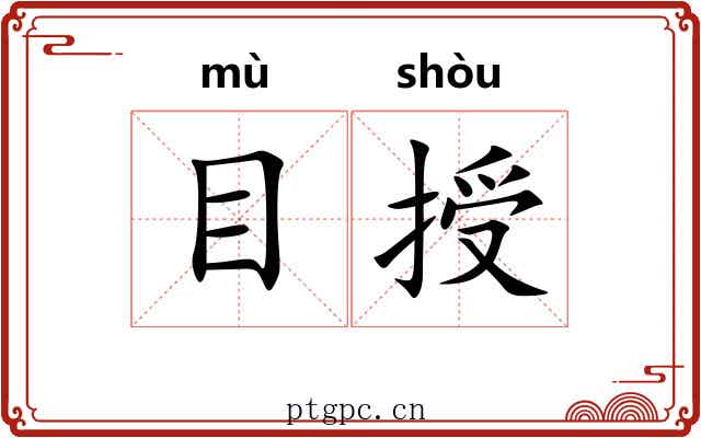 目授
