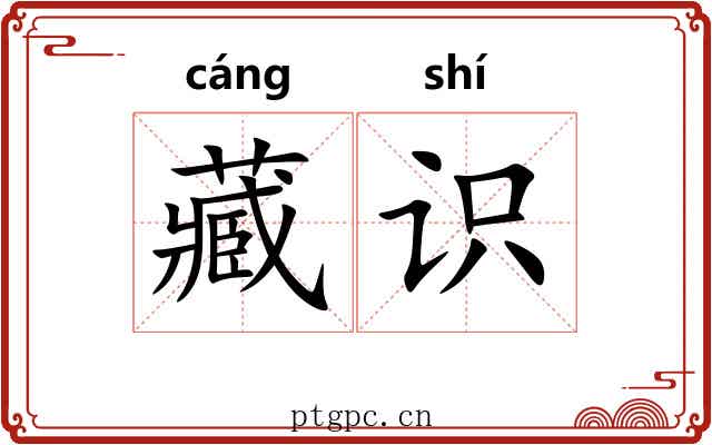 藏识 藏识