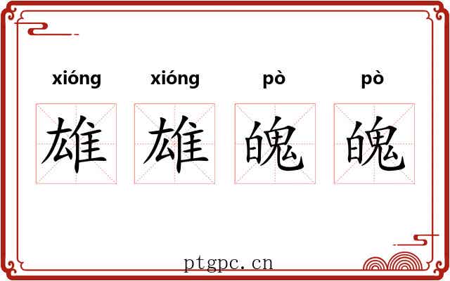 雄雄魄魄