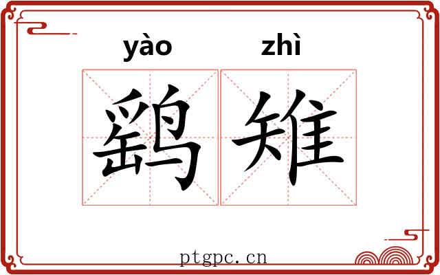 鹞雉