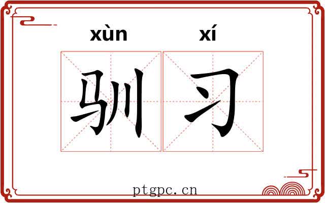 驯习