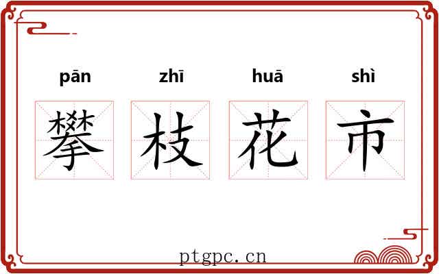 攀枝花市