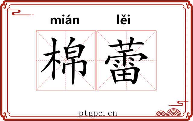 棉蕾