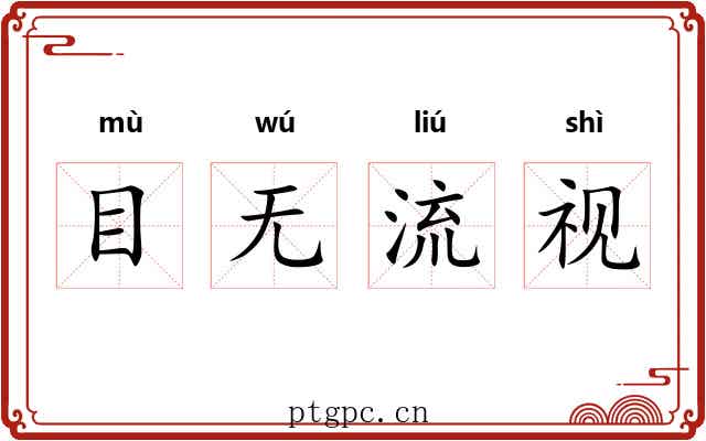 目无流视 目无流视