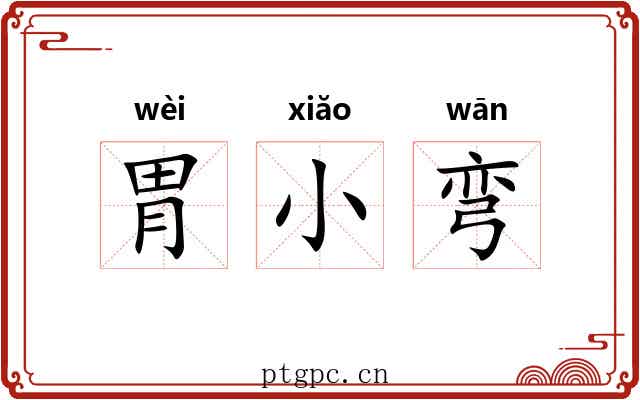 胃小弯