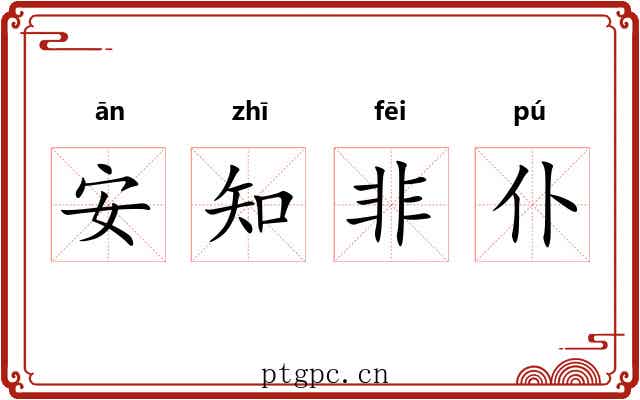 安知非仆