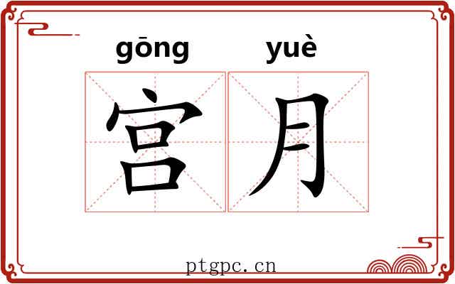 宫月