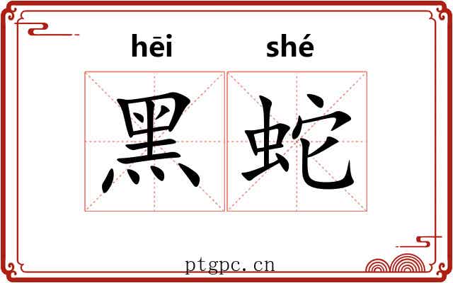 黑蛇