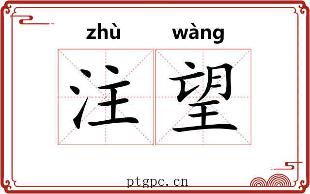 注望