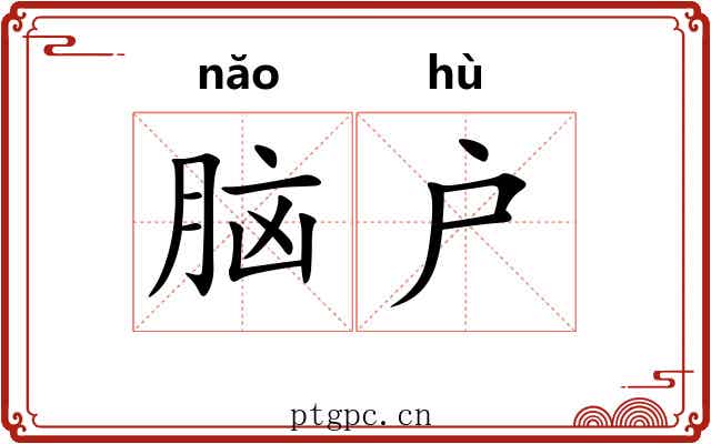 脑户